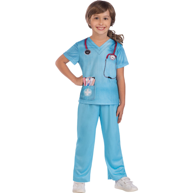 Sustainable Doctor Girls Costume 4-6 Years