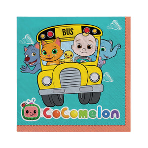 Cocomelon Lunch Napkins Pack of 16