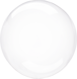 Clear 50cm Round Latex Balloon