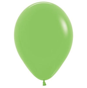 Sempertex 30cm Fashion Lime Green Latex Balloons 031, 100PK Pack of 100