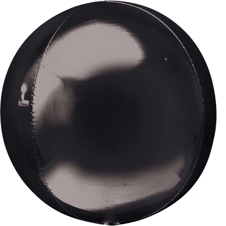 Orbz XL Black Balloon