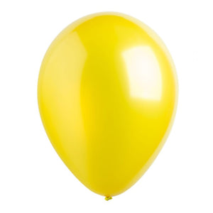 Metallic Yellow 30cm Latex Balloons Bulk Pack of 200