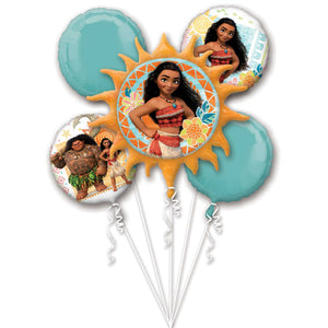 Disney Moana Balloon Bouquet Pack of 5