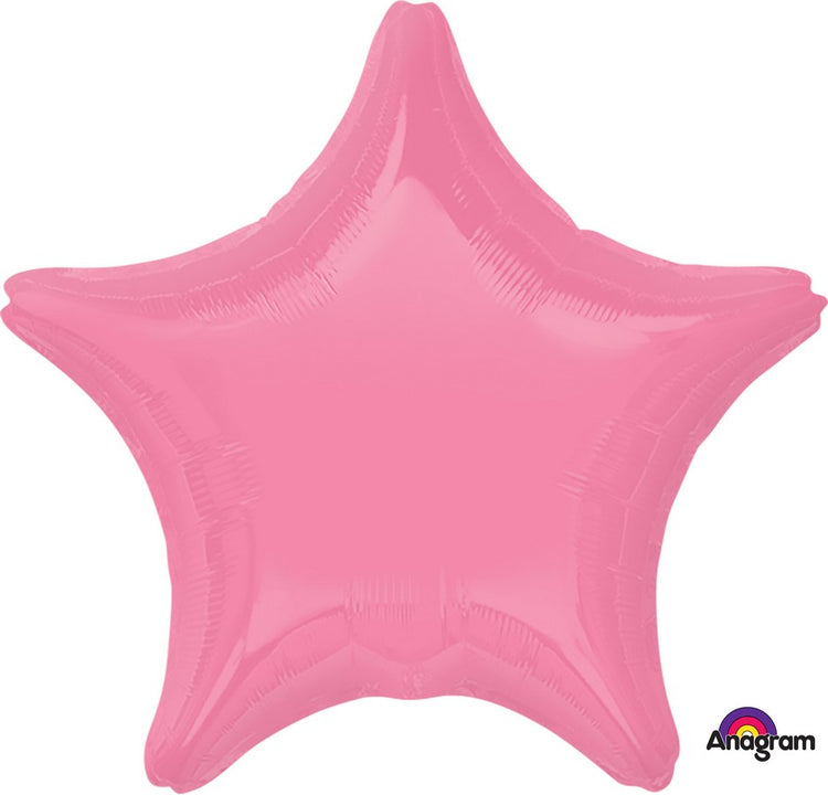 45cm Standard Star XL Bright Bubble Gum Pink Balloon