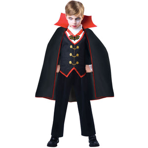 Dracula Boys Costume 4-6 Years