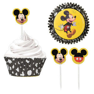 Mickey Mouse Forever Cupcake Cases & Picks Set Pack of 48