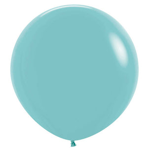 Sempertex 60cm Fashion Aquamarine Latex Balloons 037 3PK Pack of 3