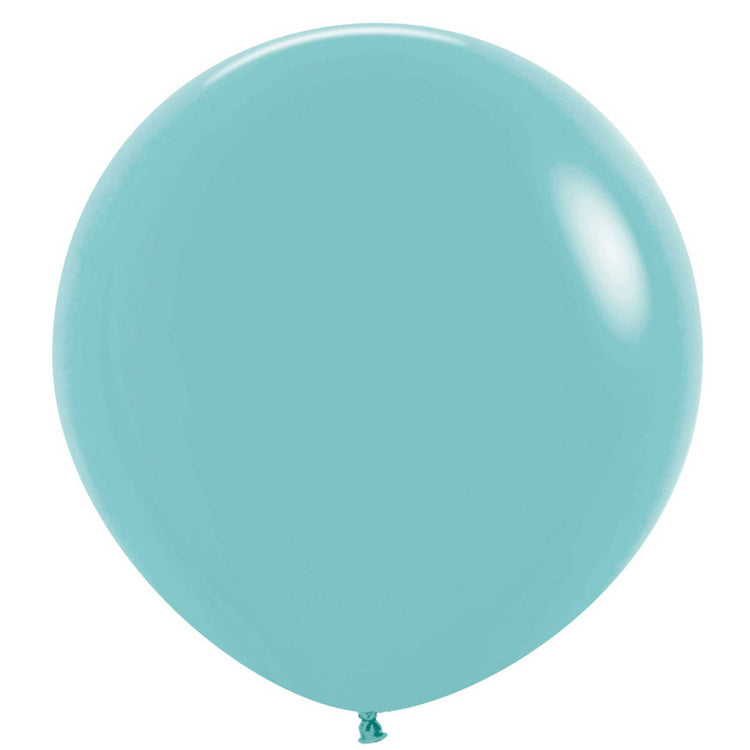 Sempertex 60cm Fashion Aquamarine Latex Balloons 037 3PK Pack of 3