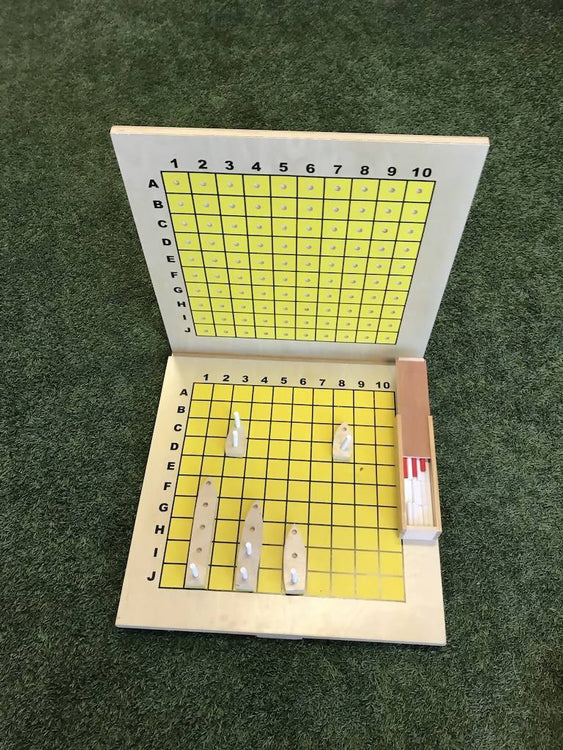 Wooden Giant Ships Game with Carry Bag