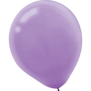Latex Balloons 12cm 50 Pack Lavender Pack of 50