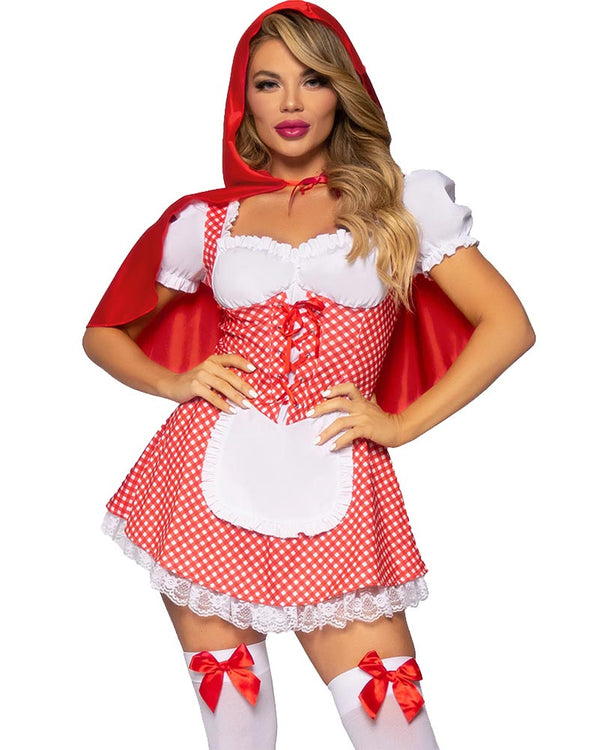 Fairytale Red Gingham Womens Costume
