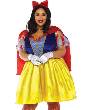 Fairytale Snow White Womens Plus Size Costume
