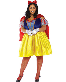 Fairytale Snow White Womens Plus Size Costume