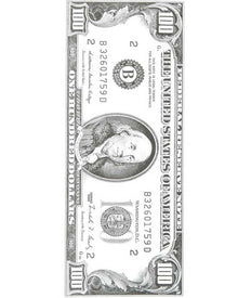 Fake Dollar Pad Pack of 50