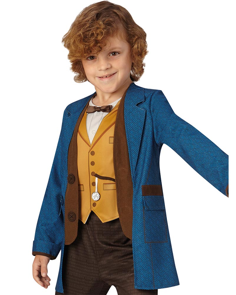 Fantastic Beasts Newt Scamander Deluxe Kids Book Week Costume