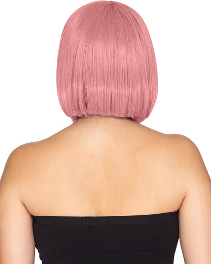 Fashion Deluxe Ashes of Roses Pink Bob Wig