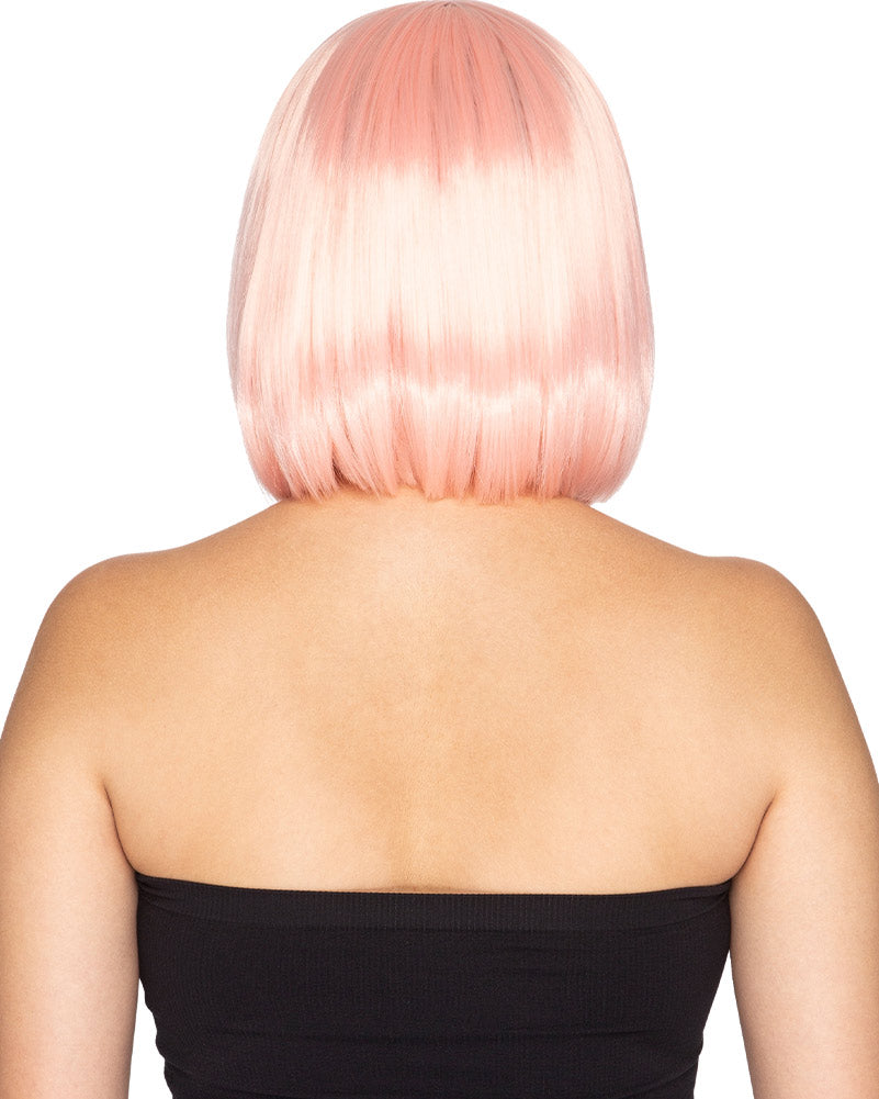 Fashion Deluxe Fairy Floss Pink Bob Wig