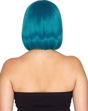 Fashion Deluxe Teal Bob Wig