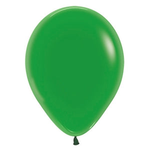 Sempertex 30cm Crystal Green Latex Balloons 330 100PK Pack of 100