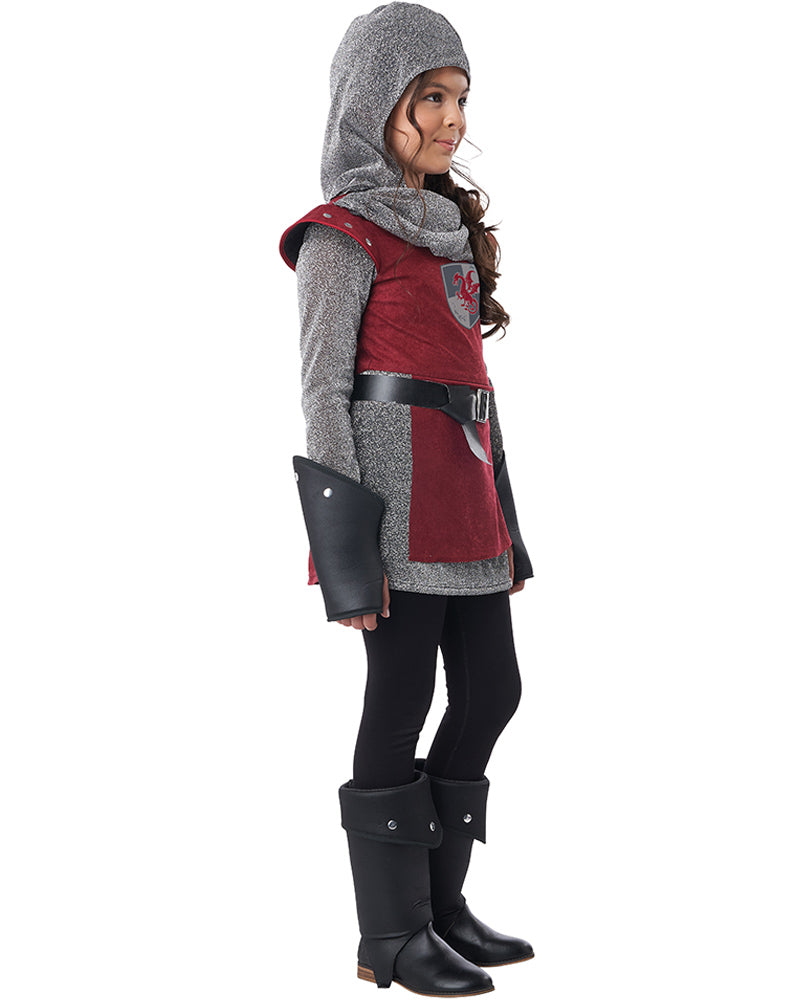 Fearless Knight Girls Costume