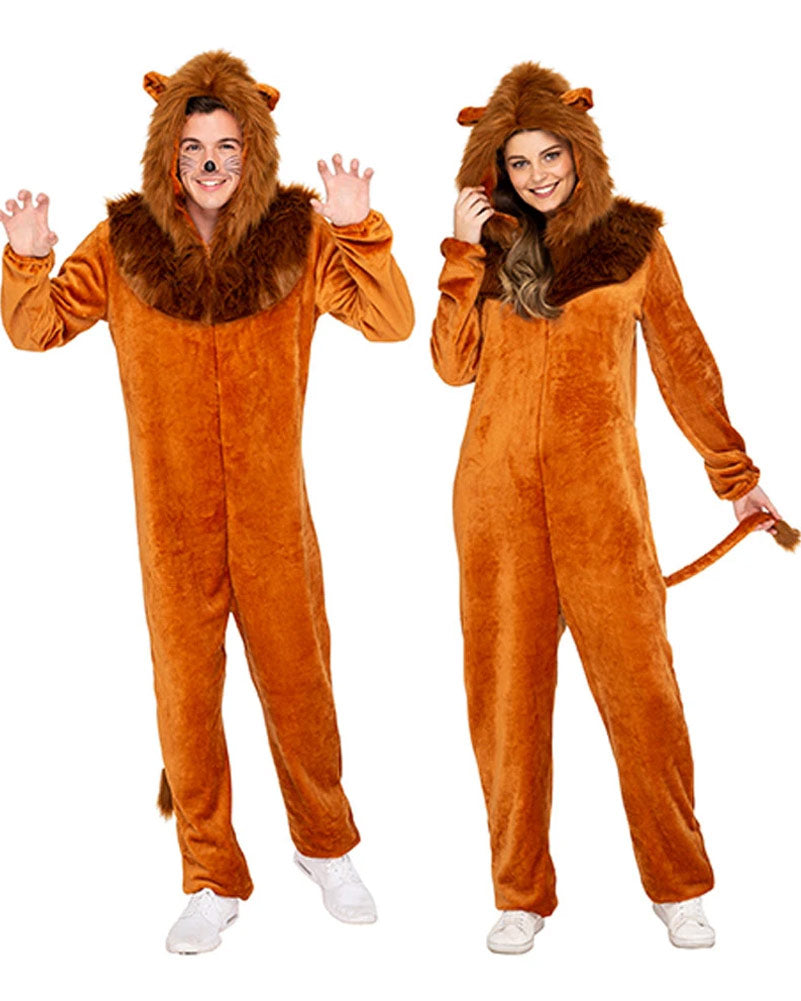 Fearless Lion Deluxe Adult Plus Size Book Week Costume