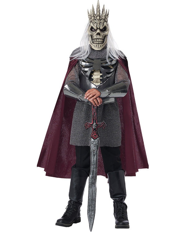 Fearsome Skeleton King Deluxe Boys Costume