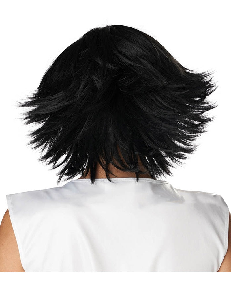 Feather Short Black Cosplay Wig
