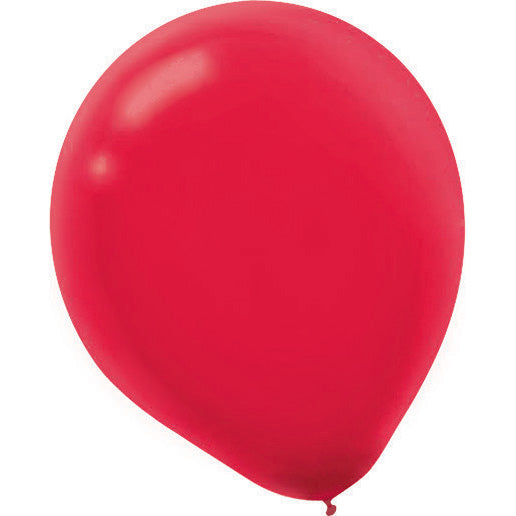 Latex Balloons 12cm 50 Pack Apple Red Pack of 50