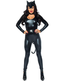 Feline Femme Fatale Cat Womens Halloween Costume