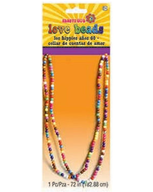 60s Festival Love Beads Necklace