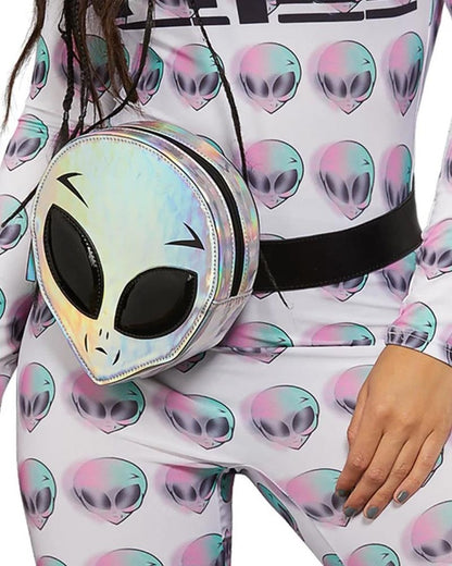 Fever Holographic Alien Bum Bag
