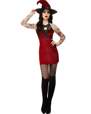 Fever Satanic Witch Womens Costume