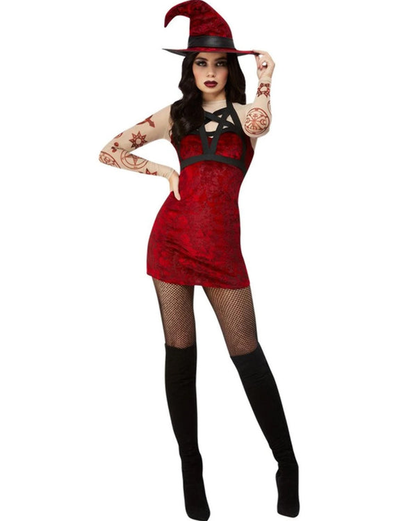 Fever Satanic Witch Womens Costume