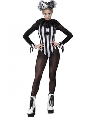 Fever Vintage Pierrot Clown Womens Costume