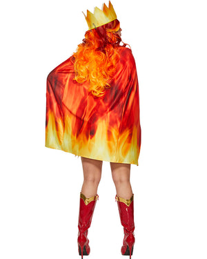 Fire Regal Queen Womens Costume