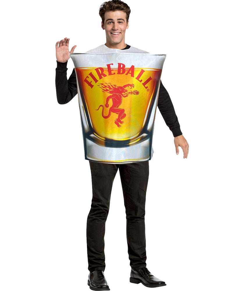 Fireball Shot Glass Adult Costume