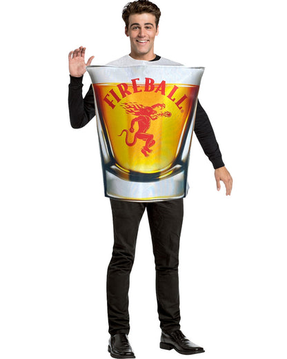 Fireball Shot Glass Adult Costume