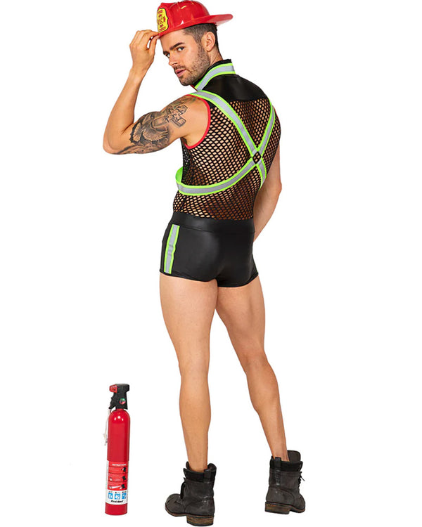 Fireman Fever Mens Costume