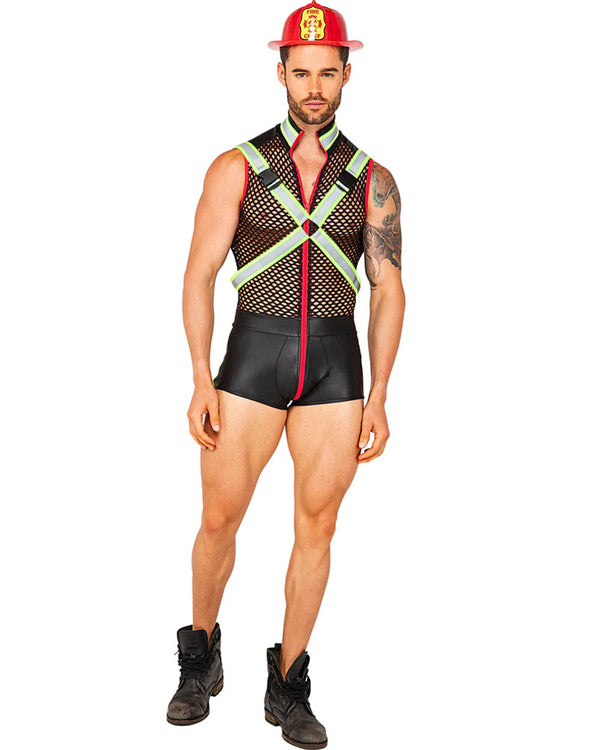 Fireman Fever Mens Costume