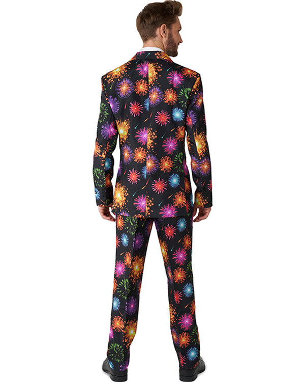 Fireworks Black Mens Suitmeister