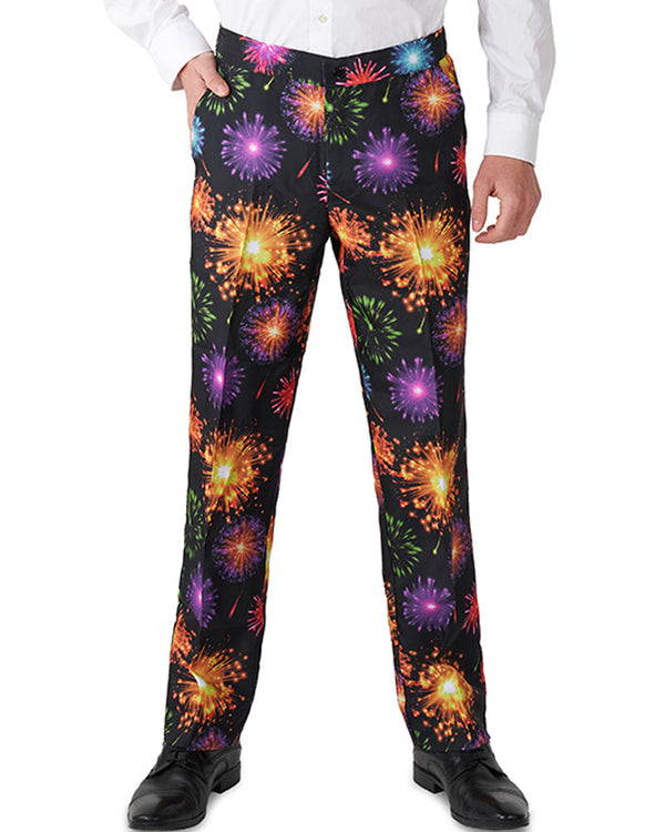 Fireworks Black Mens Suitmeister