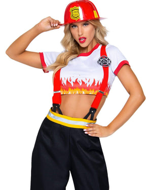 Five Alarm Firefighter Womens Costume