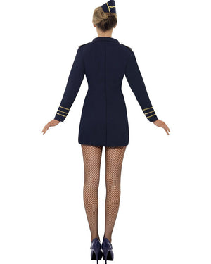 Flight Attendant Womens Costume