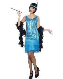 20s Flirty Flapper Womens Plus Size Costume