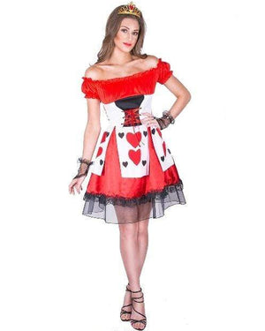 Flirty Queen of Hearts Womens Costume