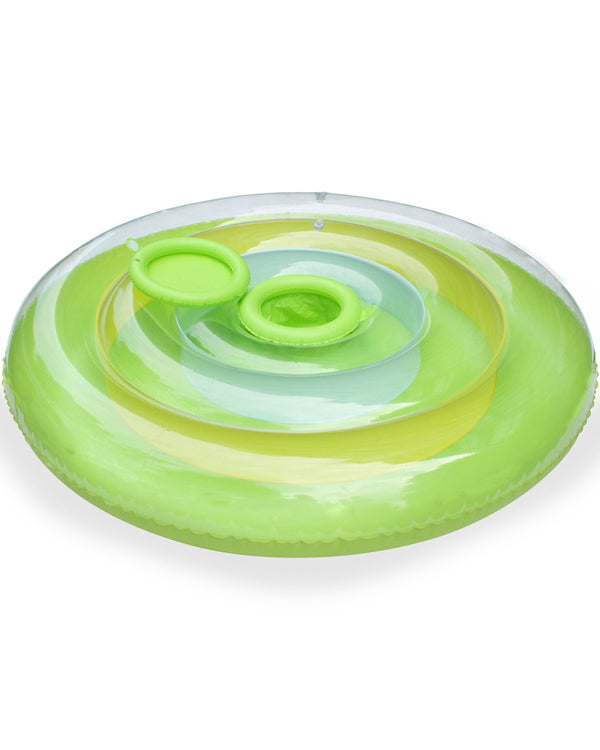 Floating Island Pool Float Drinks Cooler 2.1m