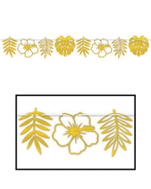 Floral 2m Die-Cut Foil Streamer