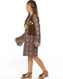 60s Flower Hippie Girls Costume