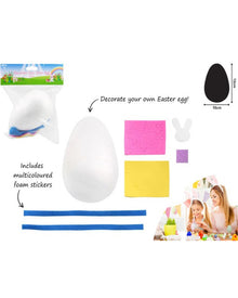 Foam Easter Egg Bunny Craft Kit
