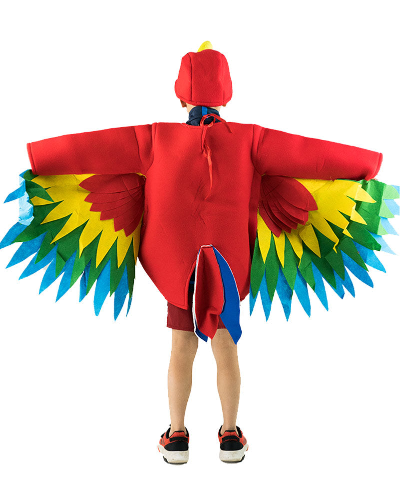 Foam Parrot Kids Costume